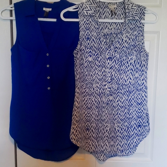 Two dynamite sleeveless blouse - Picture 1 of 5